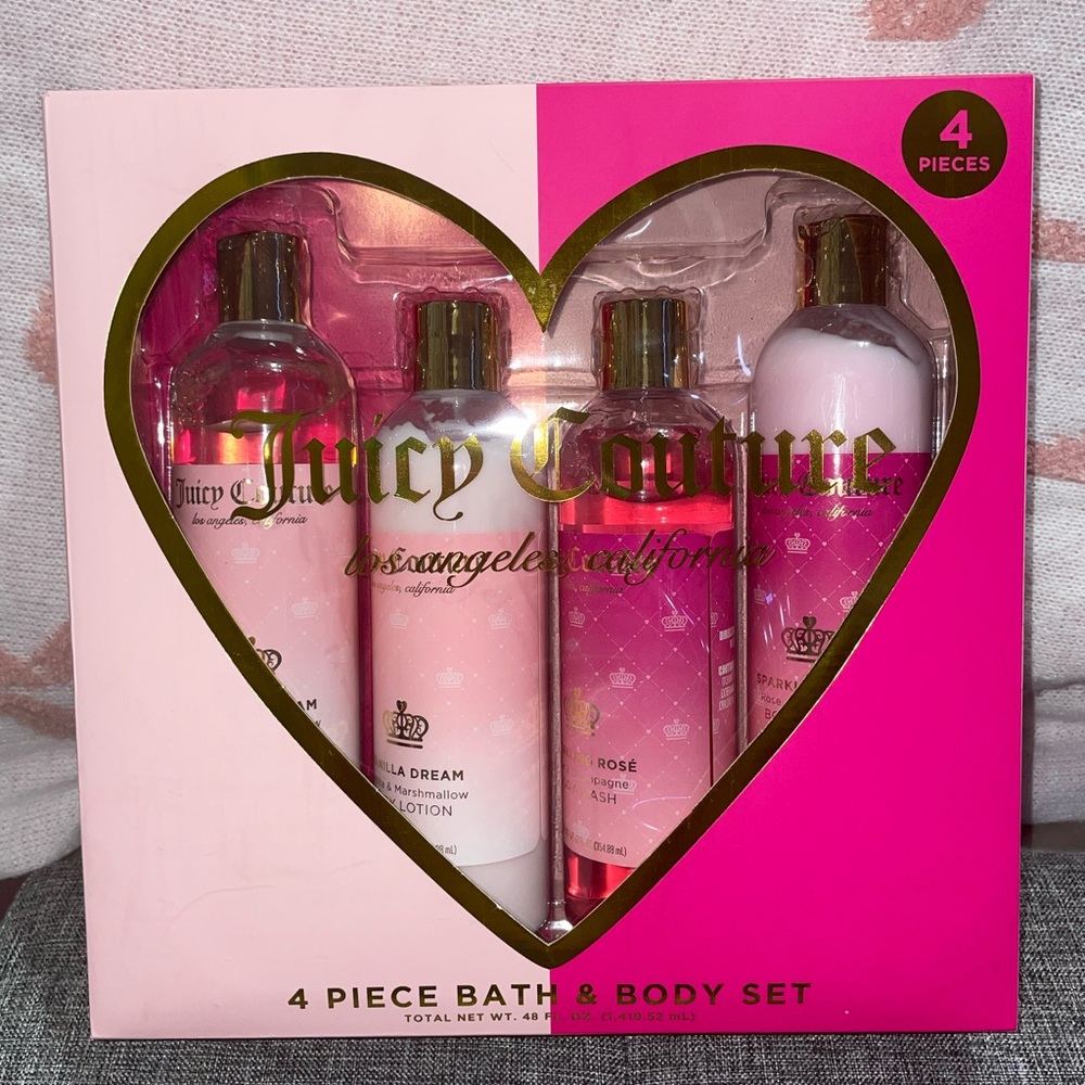 Juicy Couture bath & lotion set